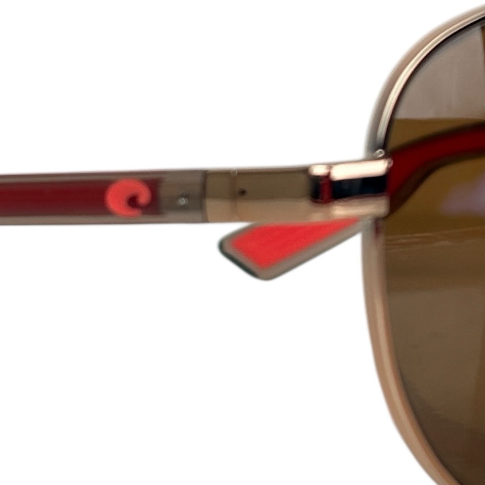 COSTA Del Mar Peli Polariized Sunglasses Rose Gold/Copper - $298. - Picture 6 of 14